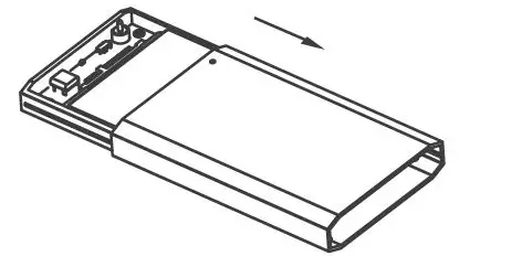 ICY BOX IB-G226L-C31 RGB illuminated enclosure for 2.5″ SATA SSD FIG 4