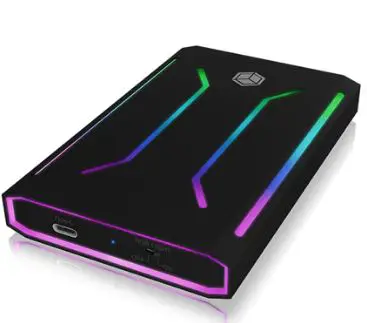 ICY BOX IB-G226L-C31 RGB illuminated enclosure for 2.5″ SATA SSD PRODUCVT