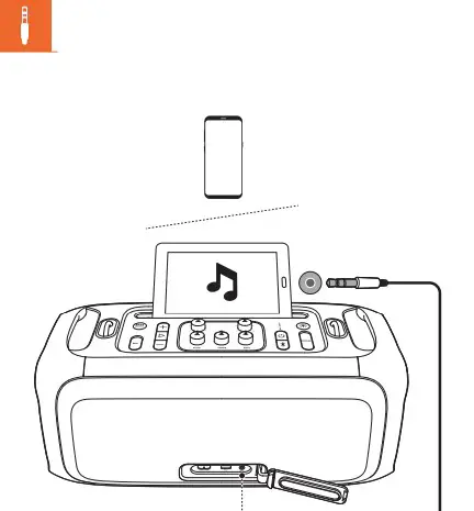 JBL Portable Party Speaker Built 12