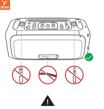 JBL Portable Party Speaker Built Light ipx4