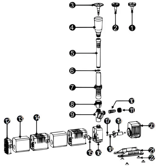 SUNSUN 50328 Pond and Fountain Pump - CHJ 3