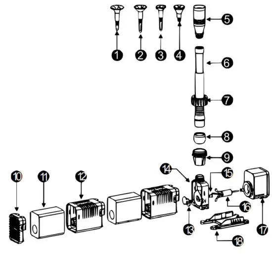 SUNSUN 50328 Pond and Fountain Pump - CHJ