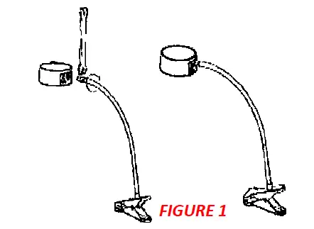 Solar Lighting DIRECT SLDCL Residential Clamp Light FIG 1