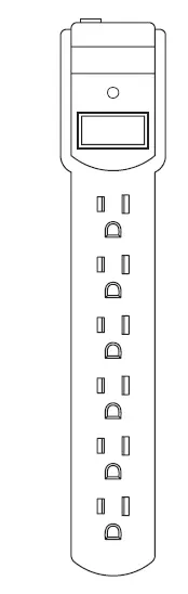 Amazon-Basics-6-Outlet-200-Joule-Surge-Protector-Power-Strip-fig-1