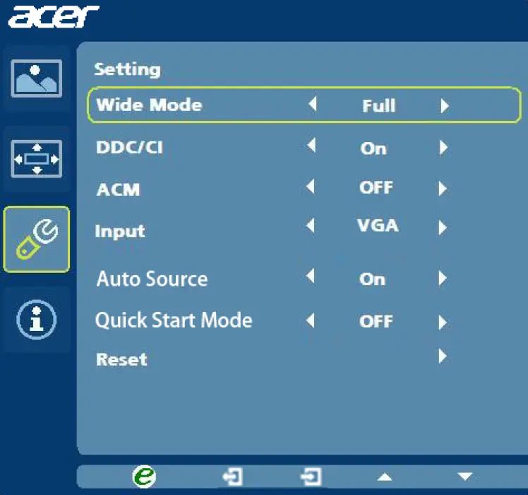 Acer LCD Monitor 24