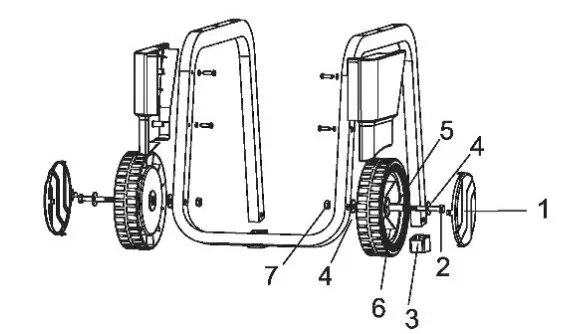 TOPSHAK TS WS1 Electric Garden Shredder 2800W Osisi Shredder - figure 2