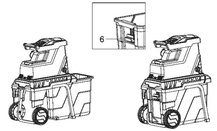TOPSHAK TS WS1 Electric Garden Shredder 2800W Osisi Shredder - figure 6
