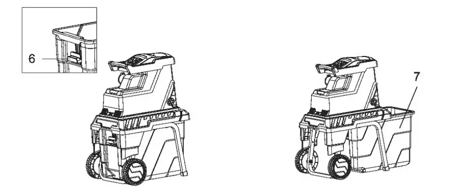 TOPSHAK TS WS1 Electric Garden Shredder 2800W Osisi Shredder - figure 8