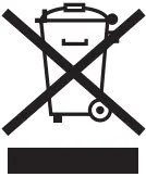 Disposal and recycling information