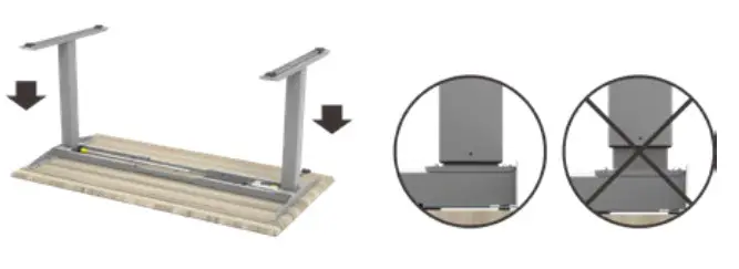 dams Elev82 Mono Single Desk - Step 9