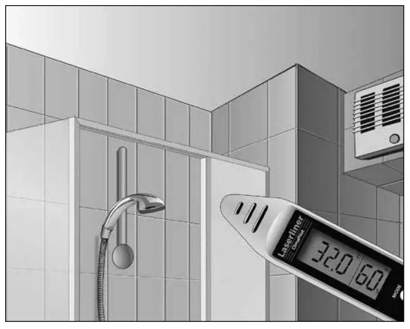 Laserliner 082034 ClimaPilot Digital Hygrometer Device fig 5