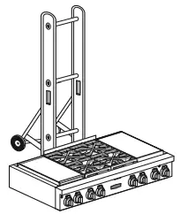 Signature Kitchen Suite SKSDR480SIS 48 in Dual Fuel Rangetop Induction-fig9