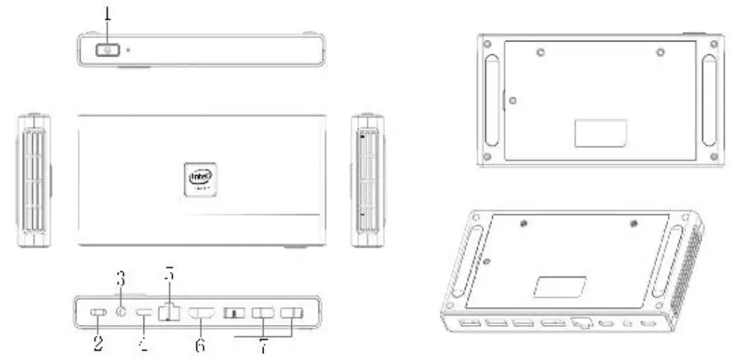 MOREFINE M6 Ultra Thin Pocket Size 4K Mini PC