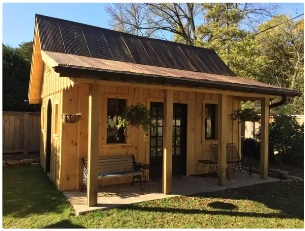 instructables Backyard Garden Shed Built With Salvaged Materials-fig2