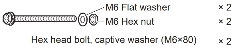 Panasonic ET PKD130H Ceiling Mount Bracket - fig 6