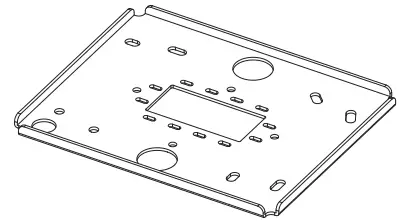 Panasonic ET PKD130H Ceiling Mount Bracket - fig