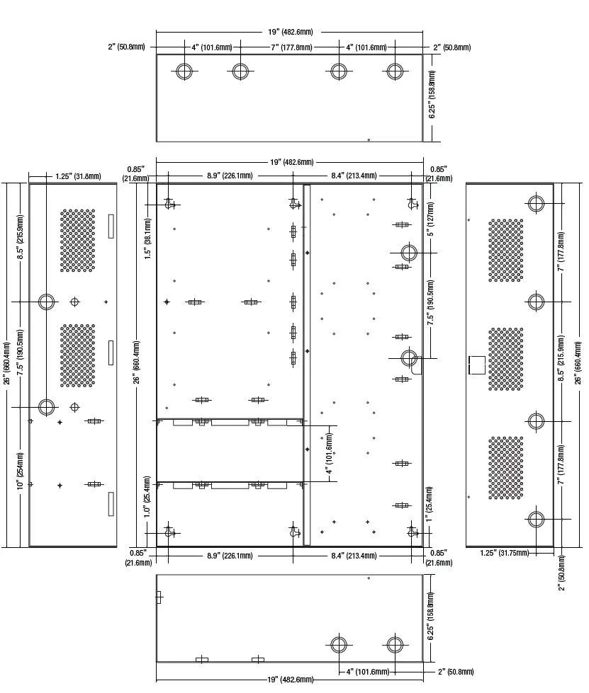 Altronix MAXIMAL77F Maximal F Series Dual Power Supply Access Power Controllers-11