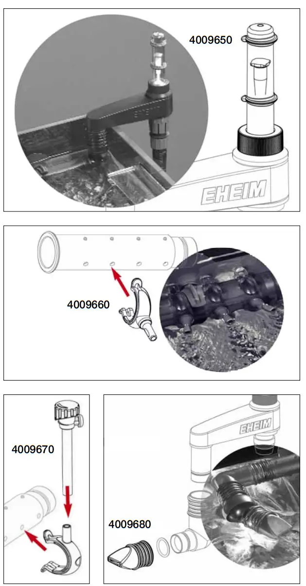 EHEIM 4004310 Installation Set 2 12-16mm Spray Bar - Figure 4
