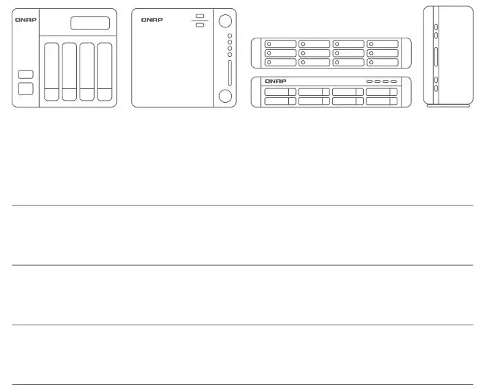QNAP TS-432PXU-2G NAS Storage System Installation Guide - Measurement