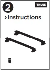 THULE 186121 Flush Rail B02