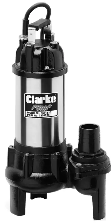 Clarke CSP1530 1530W Sewage Pump -