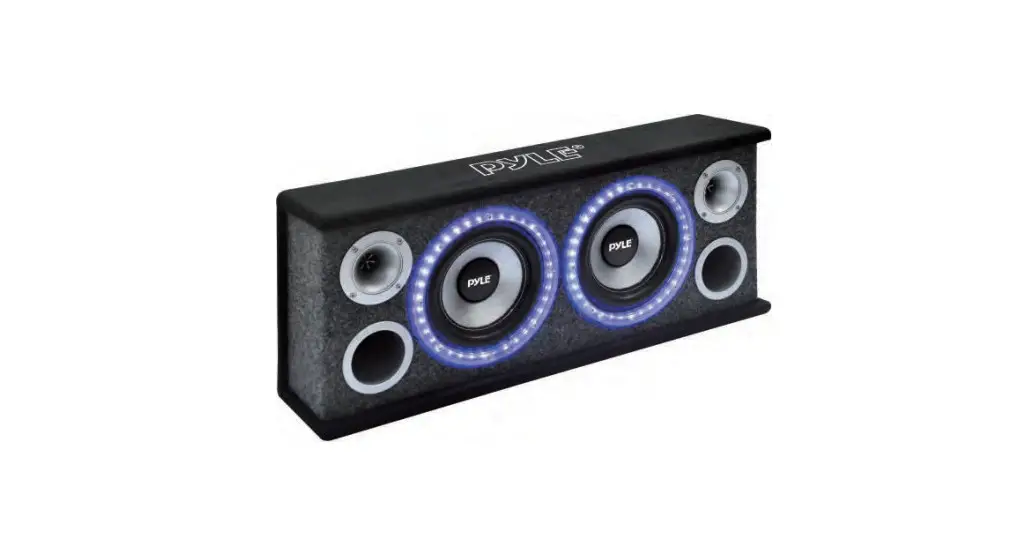 Pyle Pl26bsl Dual Subwoofer Box System User Guide