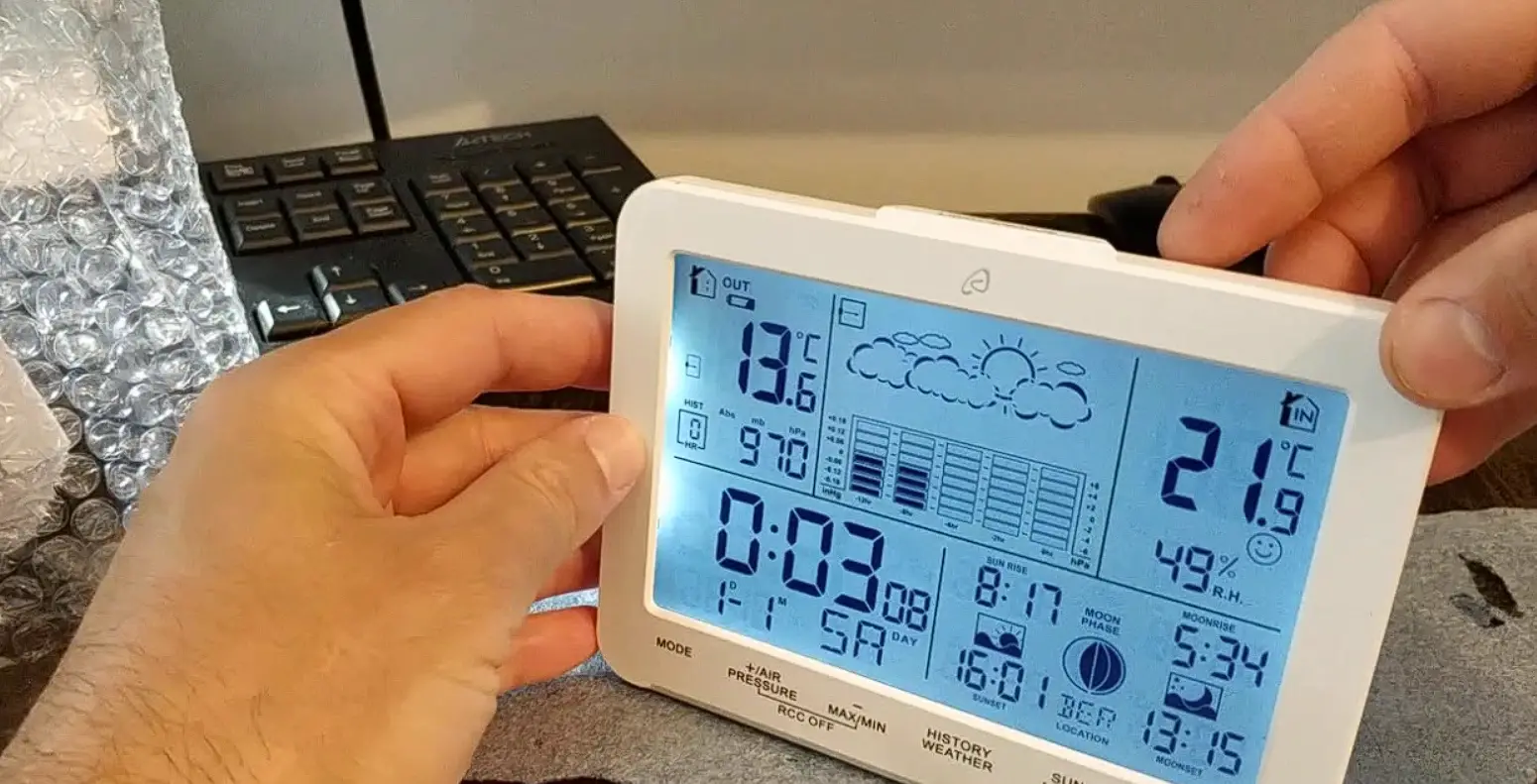 Lidle Ian 365202_2101 Radio-controlled Weather Station Instruction Manual