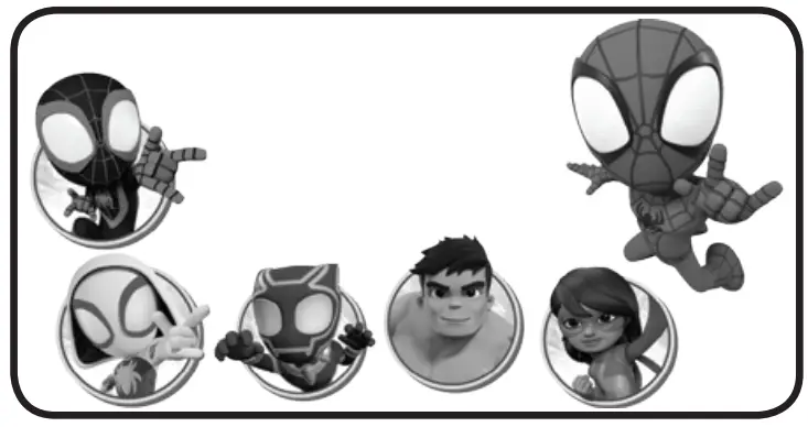 vtech 224696 Spidey Learning Phone fig 9