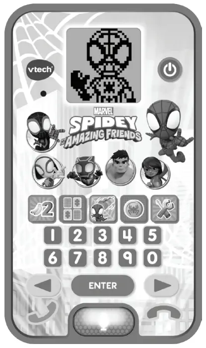 vtech 224696 Spidey Learning Phone