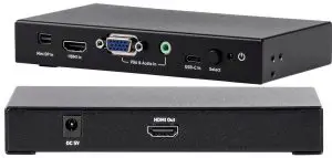 MONOPRICE P/N 39798Blackbird 4k@60HZ Multi Video Input to HDMI Converter