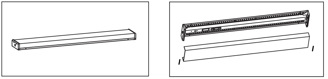 MaxLite LSU4U23WCSCR LSU Series Utility Wrap Light Tube - fig