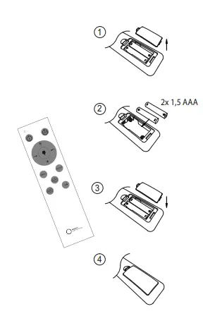 LeuchtenDirekt 14636-55 Felix60 RGB Rainbow LED Ceiling Light 4