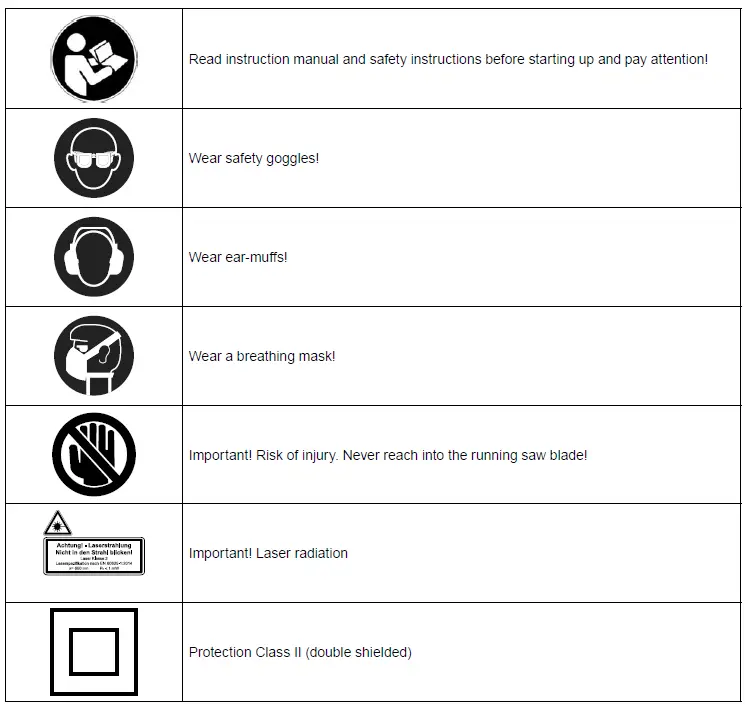 scheppach HM140L Sliding Cross Cut Mitre Saw FIG 20