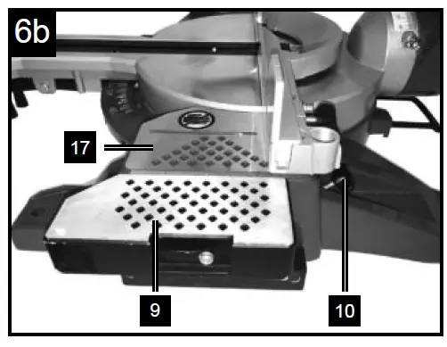 scheppach HM140L Sliding Cross Cut Mitre Saw FIG 7