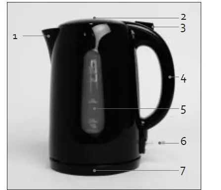 DOMO DO9194WK Water Kettle FIG 1