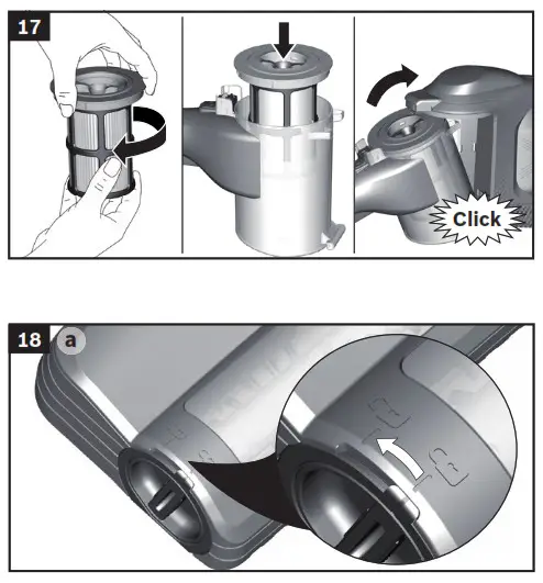 BOSCH BCS81BBS81BSS81 Unlimited Rechargeable Vacuum - Product Overview 10