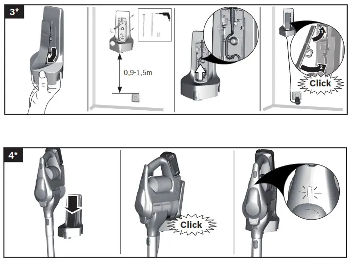 BOSCH BCS81BBS81BSS81 Unlimited Rechargeable Vacuum - Product Overview 3