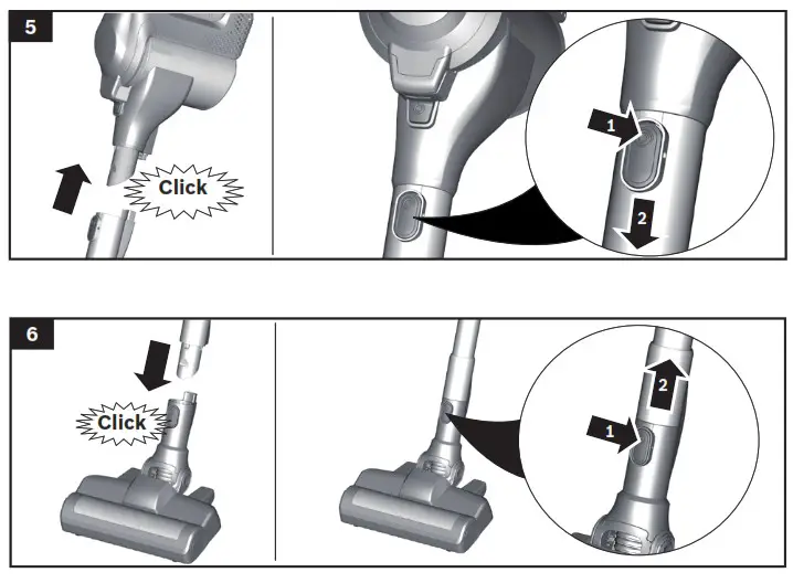 BOSCH BCS81BBS81BSS81 Unlimited Rechargeable Vacuum - Product Overview 4