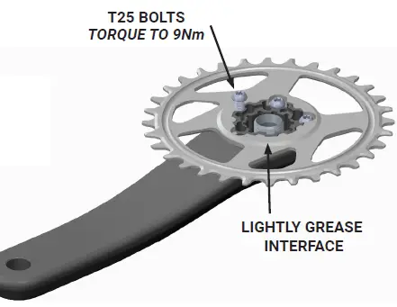 PRAXIS M30-THRU MTB Crank 3