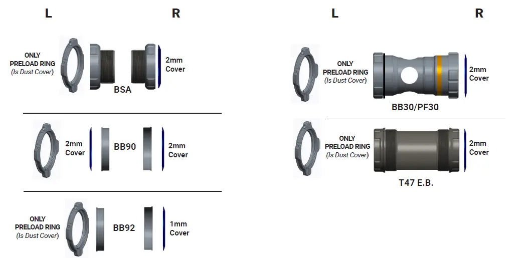 PRAXIS M30-THRU MTB Crank 6
