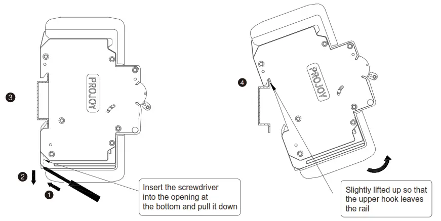 PROJOY electric PEBS-S Series DC Miniature Circuit Breaker - 2