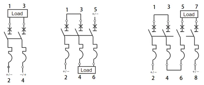 PROJOY electric PEBS-S Series DC Miniature Circuit Breaker - 3
