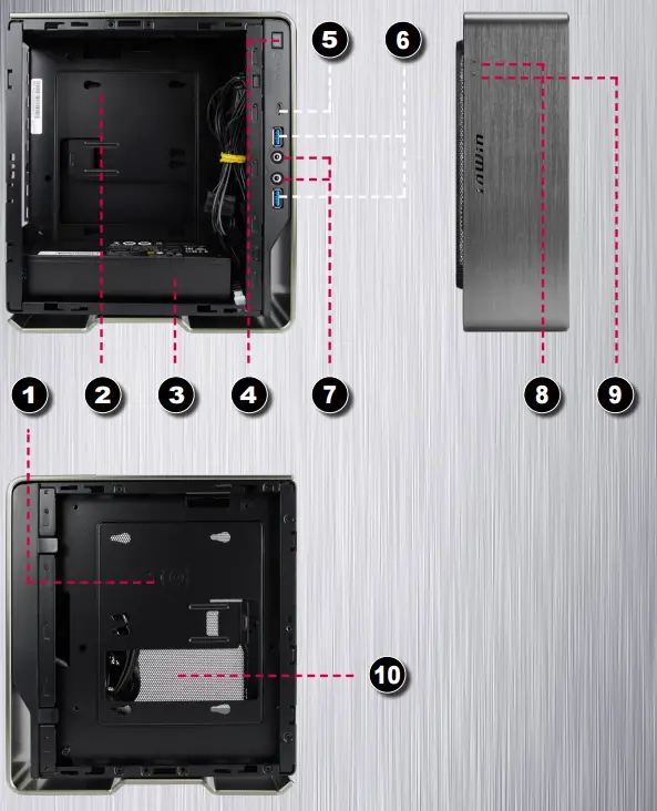 InWin Chopin MAX Mini ITX Tower - 8