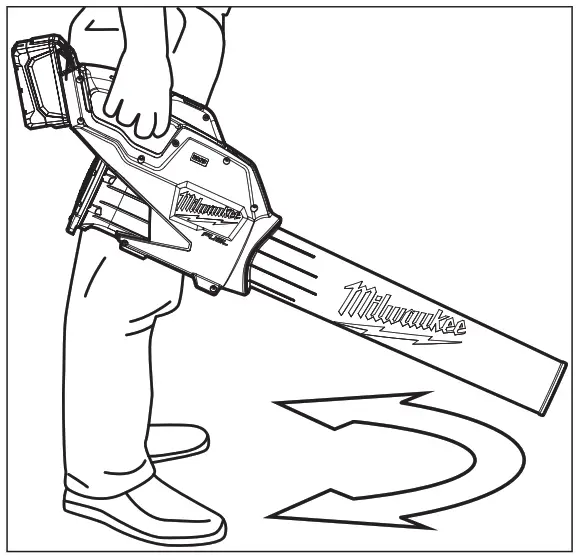 milwaukee 2724-20 M18 Fuel Blower - fig3