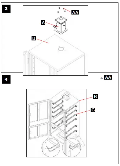 MUSTANG-KYMI-Gas-Smoker-User-Manual-fig-4