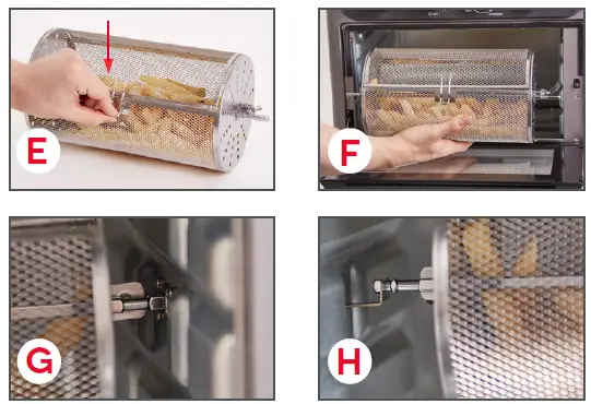 Using The Rotating Basket