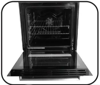 REMOVAL AND CLEANING OF THE GLASS DOOR