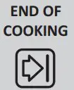 END OF COOKING