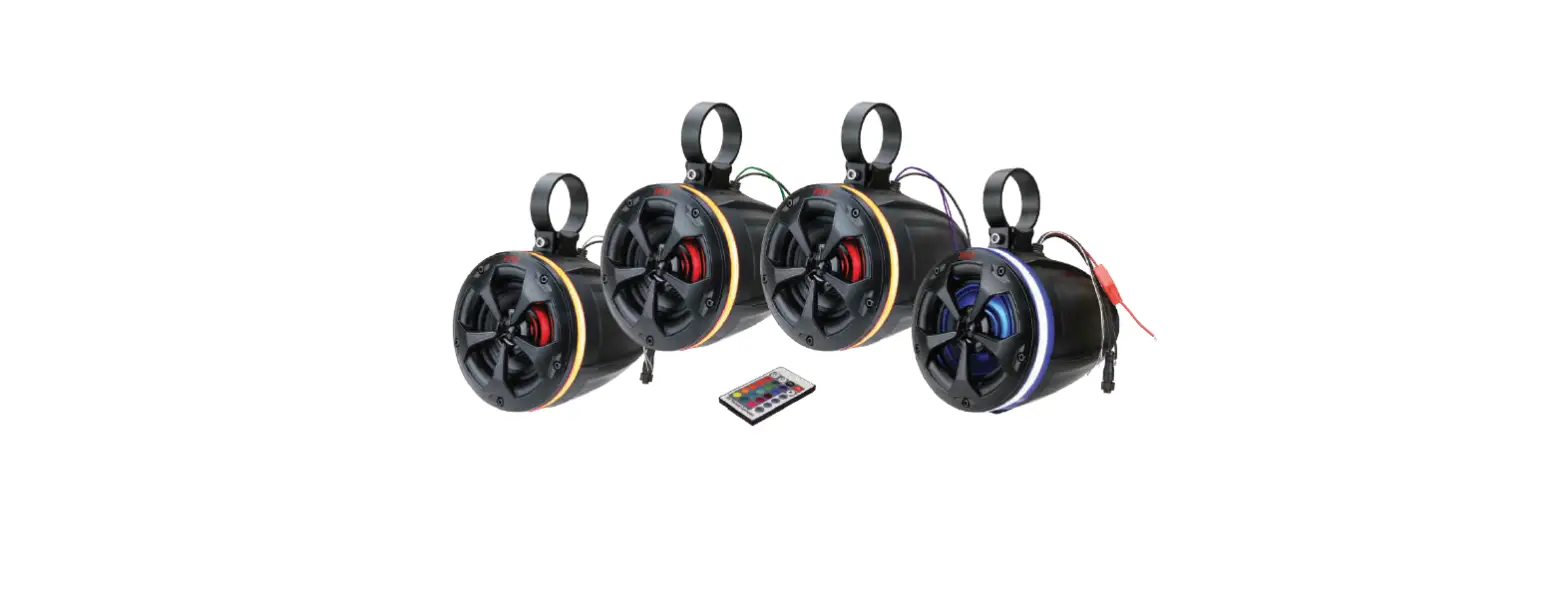 Pyle Plutv47r 4 Inch Waterproof Rated Off-road Speakers User Guide Pyle Plutv47r 4 Inch Waterproof Rated Off-road Speakers User Guide