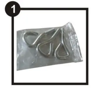 JOHN LEWIS 76031412 7 Ft Newington Pre lit Christmas Tree Hardware